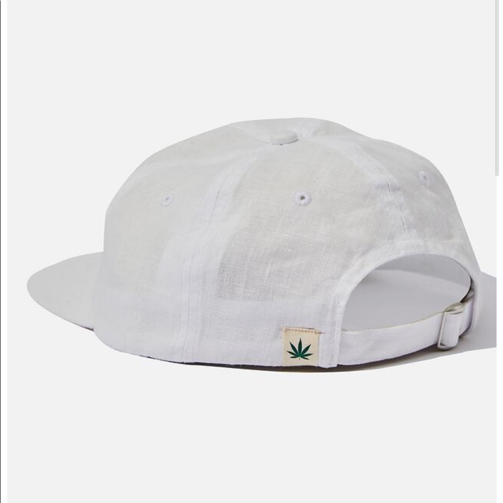 New Cotton on Hemp hat in white
